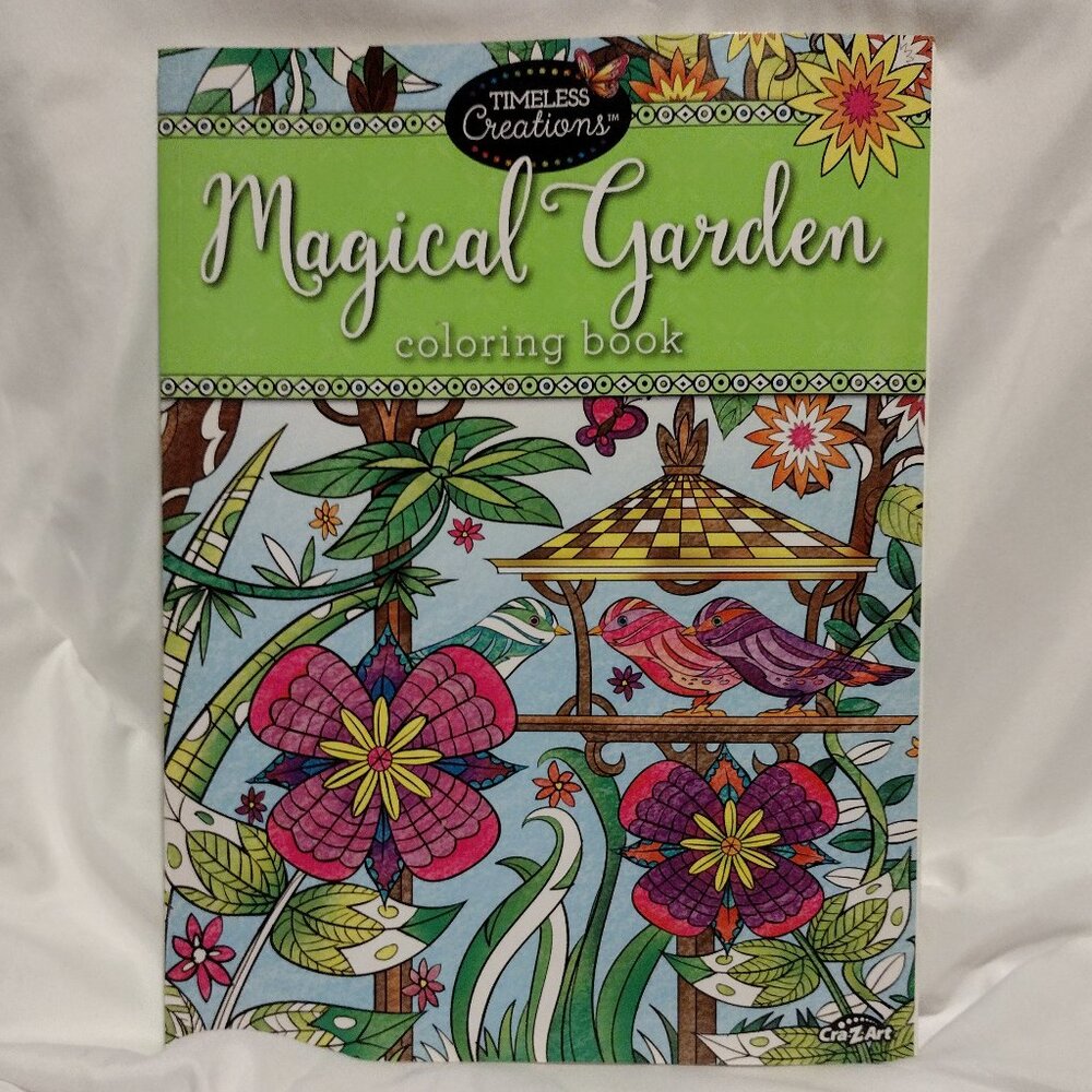Magical Gardens Coloring Book